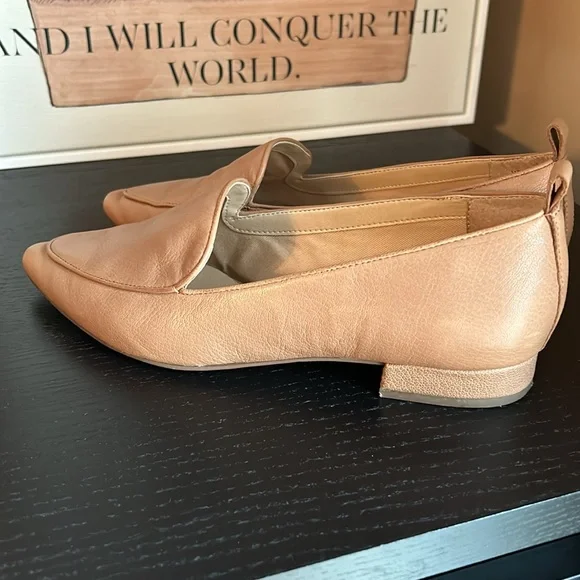 Franco Sarto Studio Loafers in tan - lightly worn. - Picture 2 of 6